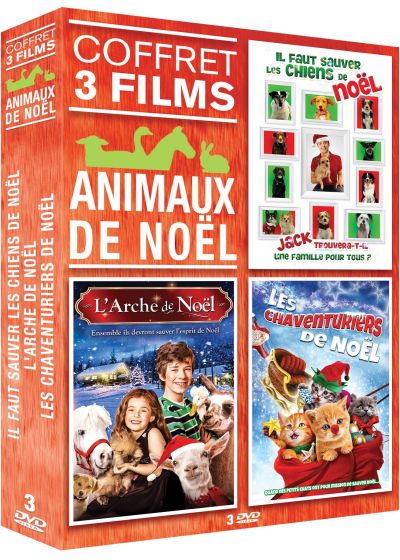 Il faut sauver les chiens de Noël + L'arche de Noël + Les chaventuriers de Noël (Pack) - DVD