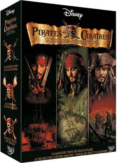 Pirates des Caraïbes - La trilogie - DVD