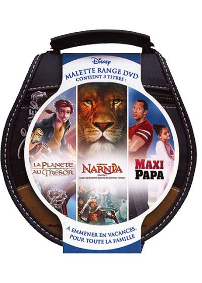 La Planète au trésor + Le monde de Narnia 1 + Maxi Papa (Malette range DVD) - DVD