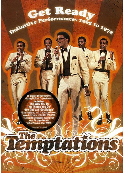 The Temptations - Get Ready - Definitive Performances 1968 to 1972 - DVD