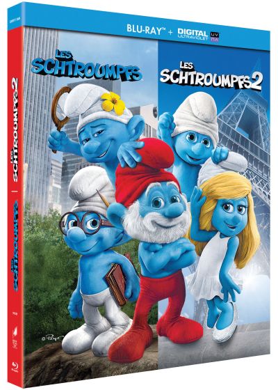 Les Schtroumpfs + Les Schtroumpfs 2 - Blu-ray