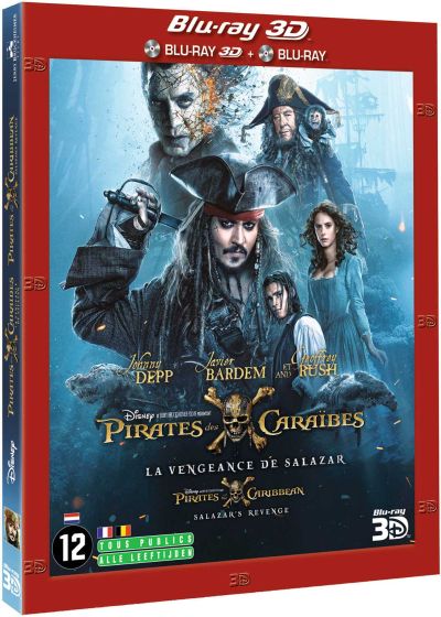 Pirates des Caraïbes : La Vengeance de Salazar (Blu-ray 3D + Blu-ray 2D) - Blu-ray 3D