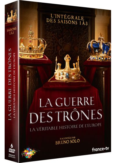 La Guerre des trônes, la véritable histoire de l'Europe - Intégrale saisons 1 à 3 - DVD