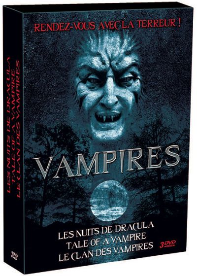 Coffret Vampires : Le clan des vampires + Tale of a Vampire + Les nuits de Dracula (Pack) - DVD