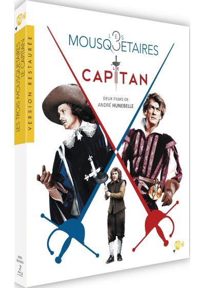 Deux films de André Hunebelle : Les Trois Mousquetaires + Le Capitan (FNAC Édition Spéciale) - Blu-ray