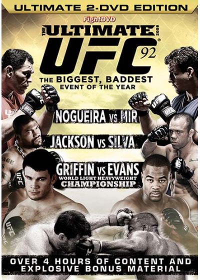 UFC 92 - Ultimate 2008 - DVD