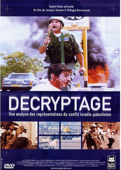 Décryptage - Une analyse des représentations du conflit israélo-palestinien - DVD