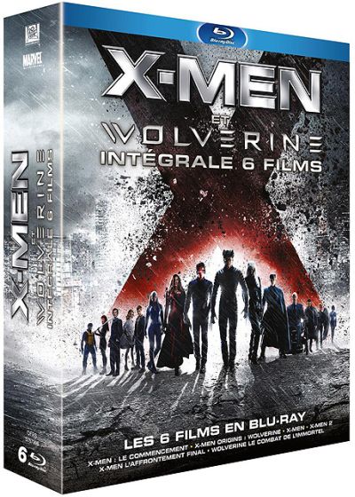 X-Men et Wolverine : Intégrale 6 films (Édition Limitée) - Blu-ray