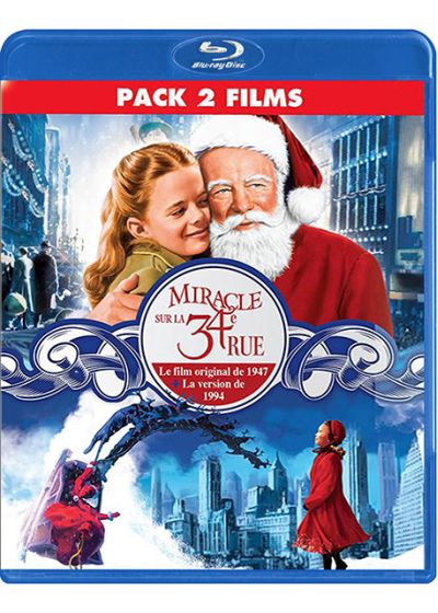 Miracle sur la 34ème rue : Le film original de 1947 + la version de 1994 (Pack 2 films) - Blu-ray