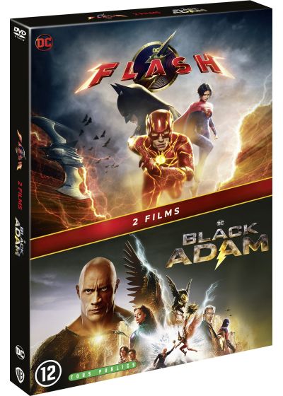 Black Adam + The Flash (Pack) - DVD