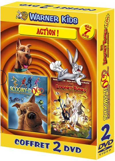 Coffret Action ! - Scooby-Doo 2, Les monstres se déchaînent + Les Looney Tunes passent à l'action - DVD