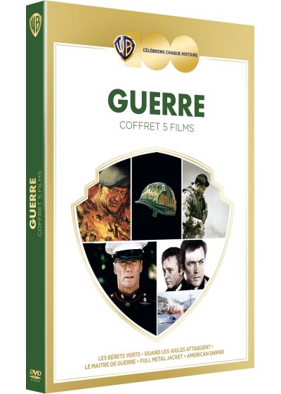 100 ans Warner - Coffret 5 films - Guerre - DVD