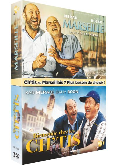 Marseille + Bienvenue chez les Ch'tis (Pack) - DVD
