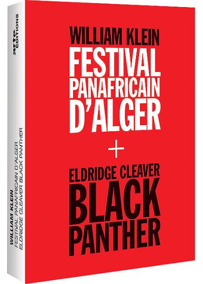 William Klein - Coffret - Festival Panafricain d'Alger + Eldridge Cleaver, Black Panther (Pack) - DVD