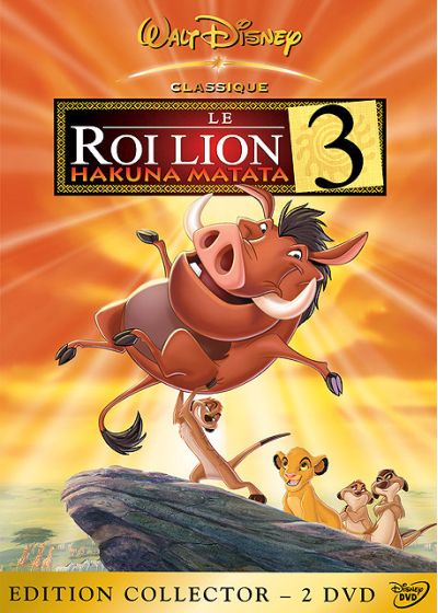 Le Roi Lion 3, Hakuna Matata (Édition Collector) - DVD