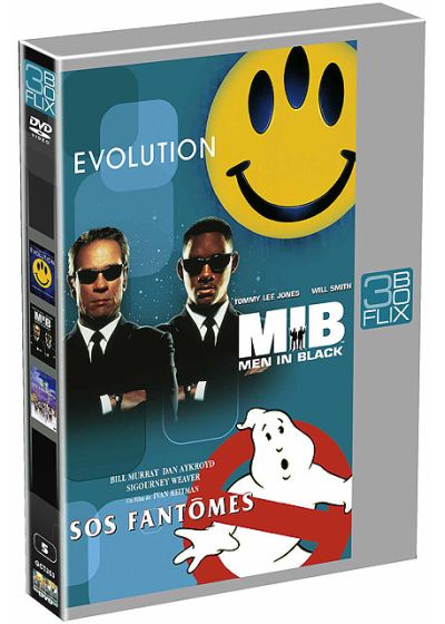 Flix Box - 5 - SOS Fantômes + Men in Black + Evolution - DVD