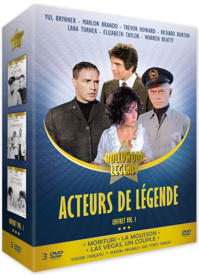 Acteurs de légende Vol. 1 : Morituri + Las Vegas, un couple + La Mousson (Pack) - DVD