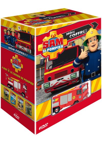 DVDFr - Sam le pompier, mon coffret 4 DVD (Édition limitée - DVD + Jouet) -  DVD