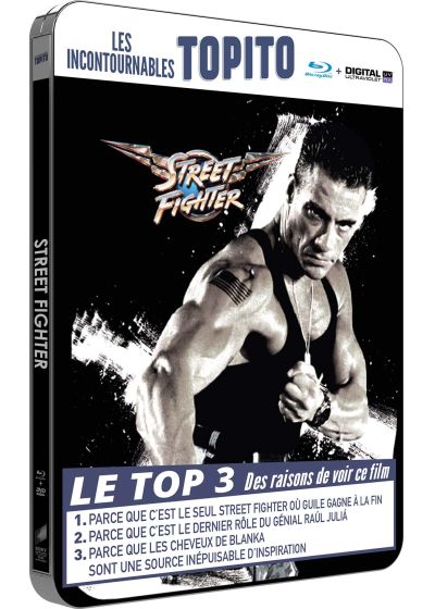Street Fighter (Blu-ray + Copie digitale - Édition boîtier SteelBook exclusive avec illustration Pop Art) - Blu-ray