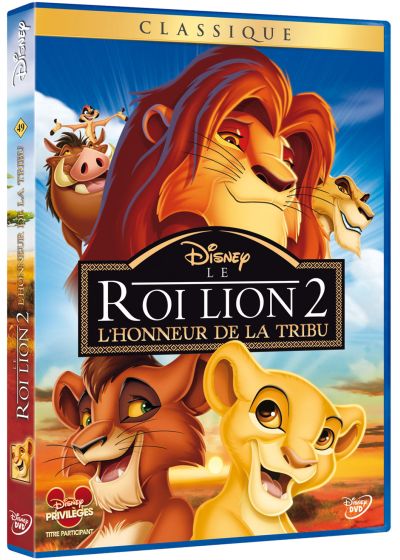 Le Roi Lion 2 - L'honneur de la tribu - DVD