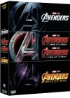 Avengers + Avengers : L'ère d'Ultron + Avengers : Infinity War - DVD