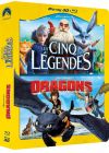 Les Cinq Légendes + Dragons (Blu-ray 3D + Blu-ray 2D) - Blu-ray 3D