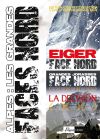 Alpes : Les grandes Faces Nord - 3 films de Gerhard Baur : Eiger Face Nord + Grandes Jorasses Face Nord + La décision (Pack) - DVD