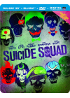 Suicide Squad (Blu-ray 3D + 2D + 2D Extended Edition + DVD + Copie digitale UltraViolet - Boîtier SteelBook) - Blu-ray 3D
