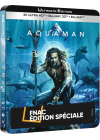 Aquaman (Ultimate Edition - 4K Ultra HD + Blu-ray 3D + Blu-ray + CD Bande Originale - Boîtier SteelBook Limité - Édition Spéciale FNAC) - 4K UHD