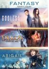 Fantasy - Coffret 3 films : Godless + Dragon Inside Me + Abigail : le pouvoir de l'Élue (Pack) - DVD