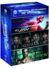 Coffret découverte DC Comics, l'intégrale des premières saisons : Flash + Gotham + Arrow - DVD