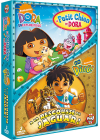 Dora l'exploratrice - Le petit chien de Dora + Go Diego! - Vol. 4 : A la rescousse du jaguar ! (Pack) - DVD