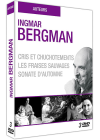 Ingmar Bergman : Cris et chuchotements + Les fraises sauvages + Sonate d'automne (Pack) - DVD