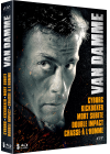 Van Damme : Cyborg + Kickboxer + Mort subite + Double impact + Chasse à l'homme (Pack) - Blu-ray