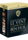 4 chefs-d'oeuvre intemporels : Autant en emporte le vent + Casablanca + Ben-Hur + Docteur Jivago (Pack) - DVD