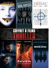Coffret 6 films thriller : Seven + Usual Suspects + Le Silence des agneaux + Mystic River + Prisoners + Zodiac (Pack) - DVD