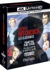 Alfred Hitchcock, les classiques : Fenêtre sur cour + Sueurs froides + Psychose + Les Oiseaux (4K Ultra HD + Blu-ray) - 4K UHD