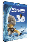 L'Age de glace 4 : La dérive des continents (Combo Blu-ray 3D + Blu-ray + DVD - Édition boîtier SteelBook) - Blu-ray 3D