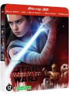 Star Wars 8 : Les Derniers Jedi (Blu-ray 3D + Blu-ray + Blu-ray Bonus - Édition limitée boîtier SteelBook) - Blu-ray 3D