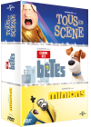 Tous en scène + Comme des bêtes + Minions (Pack) - DVD