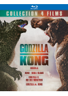 MonsterVerse (Godzilla/Kong) - Collection 4 films : Godzilla + Godzilla : Roi des monstres + Kong : Skull Island + Godzilla vs Kong (Pack) - Blu-ray