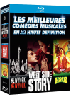 Les Comédies musicales : New York, New York + West Side Story + Hair (Pack) - Blu-ray