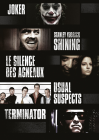 Coffret : Joker + Shining + Le Silence des agneaux + Usual Suspects + Terminator (Pack) - DVD