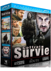 Survie - Coffret 3 films : Le territoire des loups + La route + Les chemins de la liberté (Pack) - Blu-ray