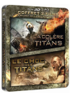 Le Choc des Titans + La colère des Titans (Combo Blu-ray 3D + Blu-ray + Copie digitale - Édition boîtier SteelBook) - Blu-ray 3D