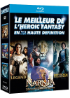 Le Meilleur de l'Heroic Fantasy en haute définition : Legend + Le Monde de Narnia - Chapitre 3 : L'odyssée du Passeur d'Aurore + Percy Jackson - Le Voleur de Foudre (Pack) - Blu-ray