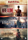 Coffret Survival - 3 films : Here Alone + Alone + Land of the Sons (Pack) - DVD