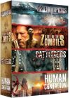Zombies : Battledogs + SS Troopers + Rise of the Zombies + Human Contagion (Pack) - DVD