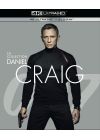 James Bond 007 - La collection Daniel Craig : Casino Royale + Quantum of Solace + Skyfall + Spectre (4K Ultra HD + Blu-ray) - 4K UHD