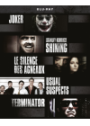Coffret : Joker + Shining + Le Silence des agneaux + Usual Suspects + Terminator (Pack) - Blu-ray